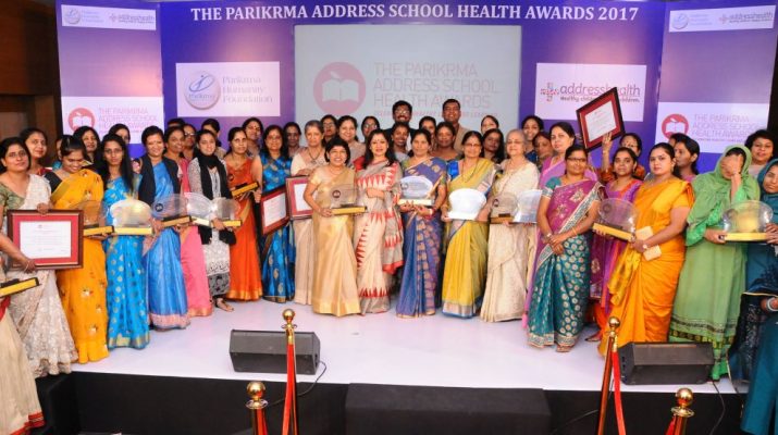 AddressHealth and Parikrma Humanity Foundation felicitate schools with innovative healthcare practices