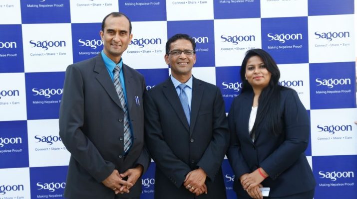 Co-Founders of Sagoon Kabin Sitoula - Govinda Giri and Swati Dayal