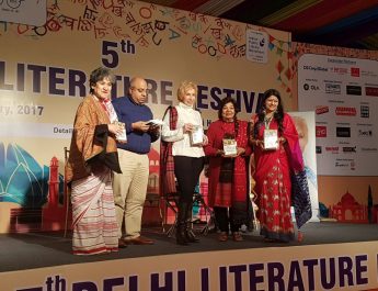 Dr Blossom Kochhar presented her New Book - Aromatherapy - A Way Of Life - at the Delhi Literature Festival 4