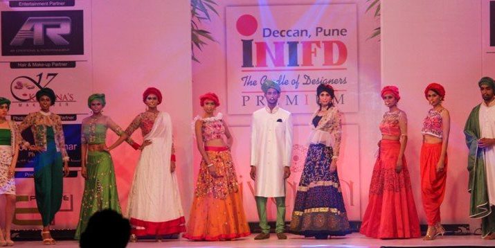 INIFD DECCAN - PUNE rocked the Annual Fashion Show - IVANA 2017 11