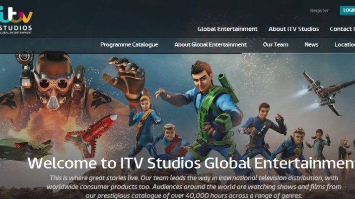 ITV Studios - Website - Page