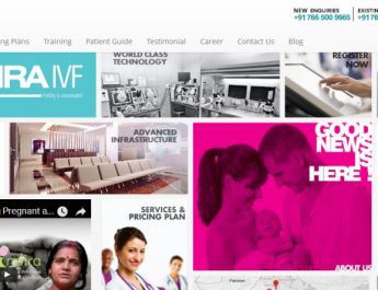 Indira IVF - Home Page - Website