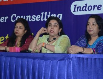 Neetu Singh Director KD Campus during Indore Launch