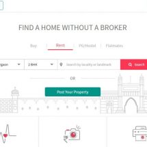 NoBroker Website - Look