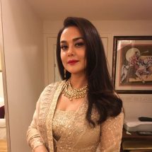 Preity Zinta in Minawala Jewellery