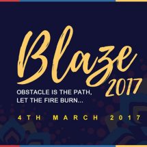 SRMS IBS and SRMS CET Joint Fest - BLAZE 2017