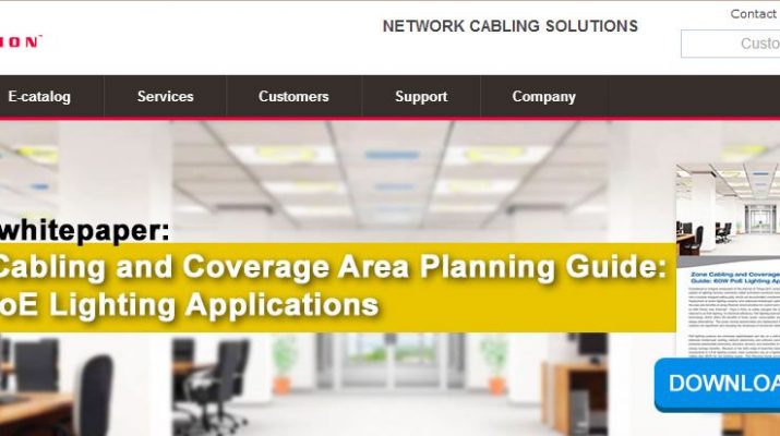 Siemon - Zone Cabling and Coverage Area Planning Guide - 60W PoE Lighting Applications