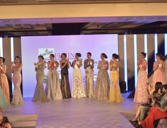 14 contestants take centre stage at the Santoor Femina Style Diva South at the Movenpick Hotel in Bengaluru