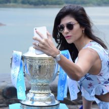 Archana Vijaya - Chandigarh with VIVOIPL Trophy Tour 2