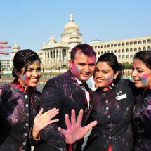 BRITISH AIRWAYS CELEBRATES THE COLOURFUL FESTIVAL OF HOLI - Bengaluru
