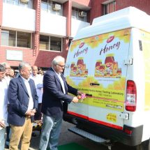 Dabur India Ltd CEO Sunil Duggal flags off Daburs Mobile Honey Testing Lab