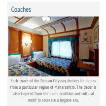 Deccan Odyssey - Facilities