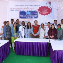 Fore Organized Health Camp for Villagers at Manesar