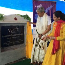 Groundbreaking Ceremony of VSoft Technologies Mangalagiri Software Development Centre at Amravati 1