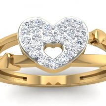 Heart shaped Ring by SRS Jewells