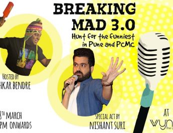 The third edition of Breaking Mad at Wynkk the Lounge on 8th March 2017