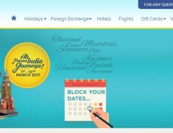 Thomas Cook India - The Great Indian Holiday Sale - Website