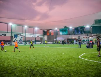Indias largest rooftop football arena launched at Embassy Manyata Business Park 2