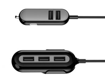 Portronics Launches 5 Port Car-Charger - Car Power IV -2