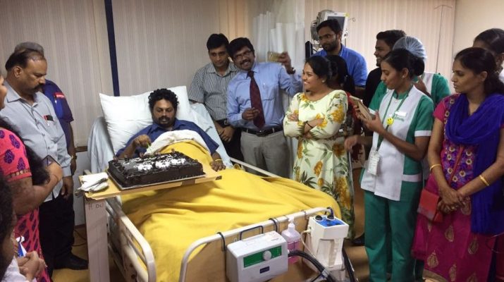 Doctors at Fortis Hospitals - Cunningham road successfully treated a severe dengue struck patient
