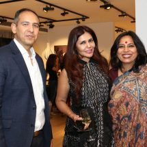Navin Khanna - director of BoConcept India - Nisha JamVwal - Lawyer Abha Singh - second Flagship store launch