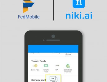Federal Bank - Niki launch a Chatbot based virtual assistant in FedMobile Banking application