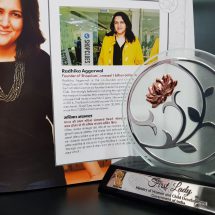 Radhika Aggarwal honoured with the WCD First Ladies Achievement Award