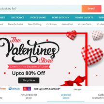 ShopClues announces Valentines day sale