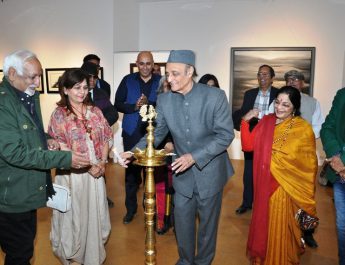 Veteran artist Vinod Sharma showcasing Mindscape by Creativity Art Gallery 2