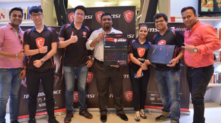 MSI India team - MSI to begin Pre-Orders of its 8th Gen Gaming Laptops in India including GE Raider