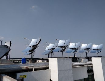 Mercure Hyderabad KCP commissions Solar Hot Water System - Solar panels