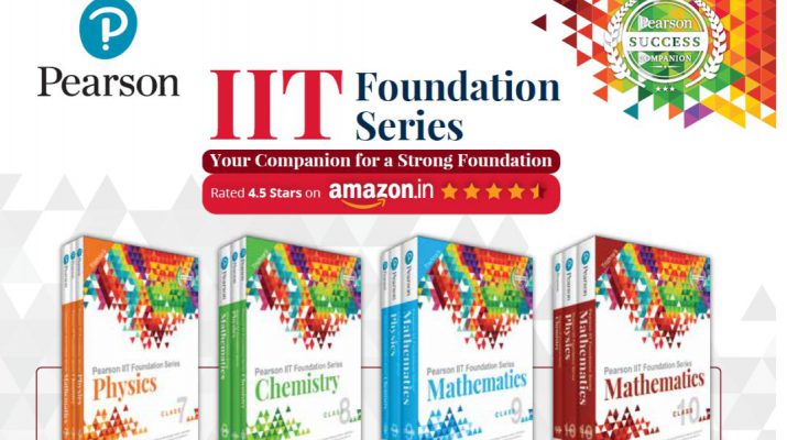Pearson India launches a series of preparatory books for IIT Foundation JEE