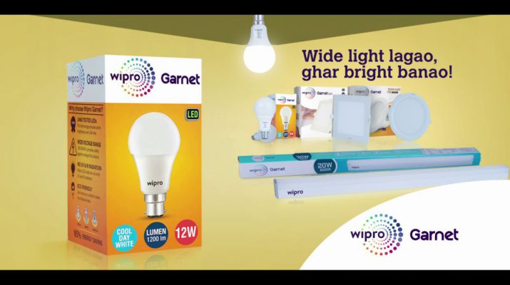 Wipro Lighting launches Wider light for brighter homes ad campaign