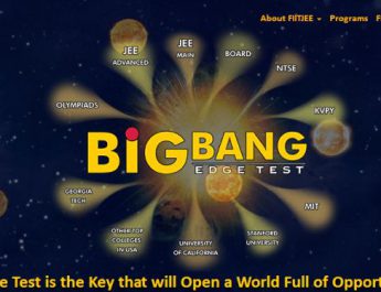 FIITJEEs Big Bang Edge Test is on 14th October 2018