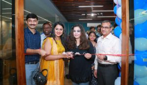 Actress Nikita Bisht Launches Sleepwell world Retail Showroom at Gachibowli
