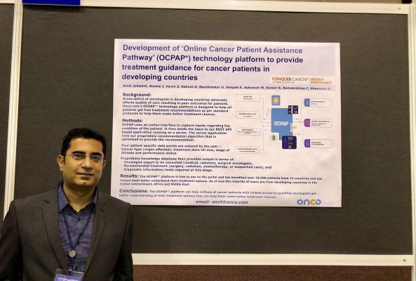 Amit Jotwani - Cofounder and Chief Medical Affairs Oncodotcom - at ASCO