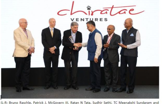 Chiratae Ventures felicitates Mr Ratan N Tata with the Chiratae Ventures Patrick J McGovern Lifetime Achievement Award 2019