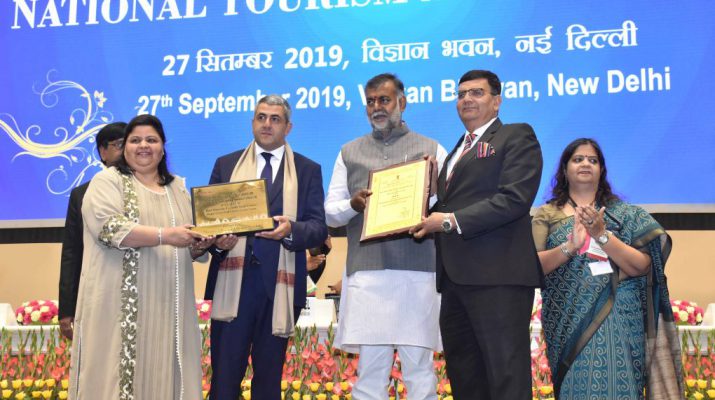 Jaypee Greens Golf and Spa Resorts awarded with Hall of Fame Award 2017-18 - Best Tourism Friendly Golf Course by Ministry of Tourism - Government of India