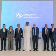 MBZUAI Board of Trustees launching the world’s first graduate level AI university