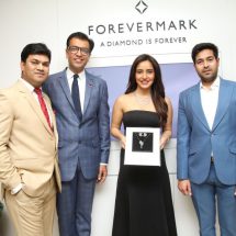 Amit Bandi - CEO - DP Abhushan Ltd - Sachin Jain - President - Forevermark India - Actress Neha Sharma and Vikas Kataria - MD