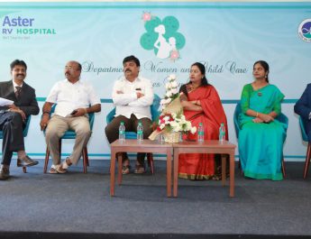 Aster RV Hospital launches OBG-paediatric department with world class facilities