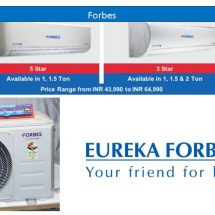 Eureka Forbes launches Health Conditioners - new ACs Orig