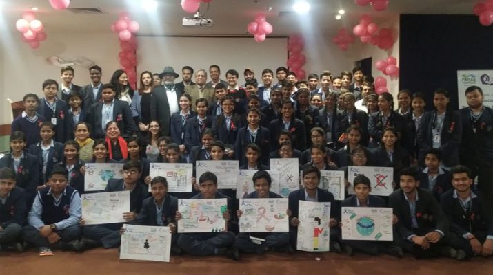 Paras Hospital Gurugram creates awareness on World Cancer Day with students and survivors 9