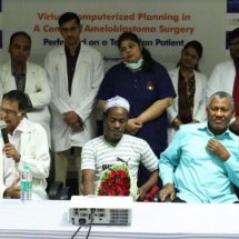 SIMS Hospital gives a new lease of life to a 38-year old Tanzanian affected by ameloblastoma