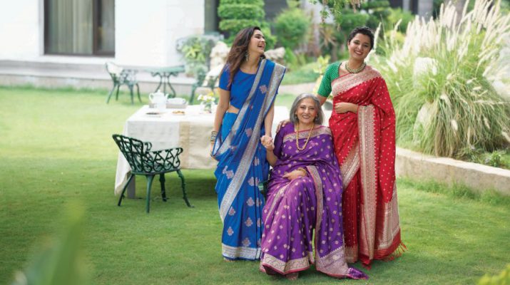Taneira from Titan - Exquisite Banaras Silks in rich festive hues