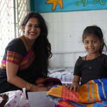 Ms Aishwarya Vasudevan - Group COO - Neuberg Diagnostics Private Limited distributed 200 blankets to children in the pediatric wards of Institute of Child Health and Hospital in the city