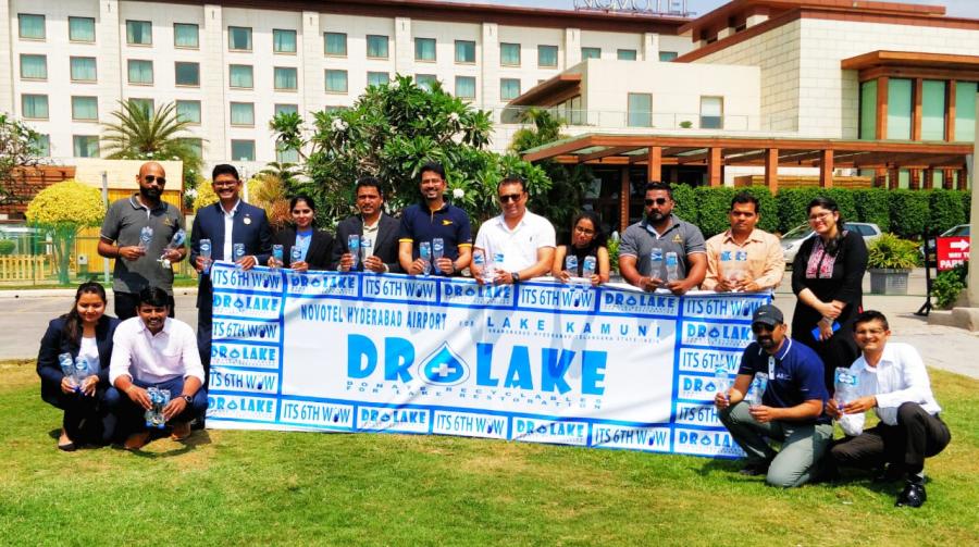 Novotel Hyderabad Airport in association with Telangana Tourism joins hands in restoring lakes 3