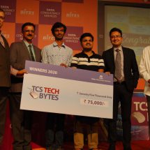 PES University Bangalore Win TCS TechBytes 2020