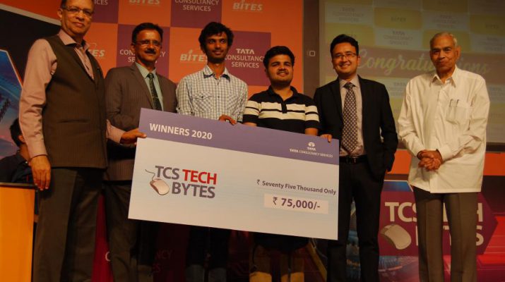 PES University Bangalore Win TCS TechBytes 2020