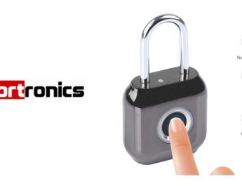 Portronics - Biolock - Smart - Secure and Portable smart biometric padlock